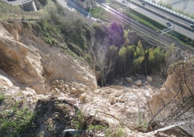 Valais Gypse éboulement