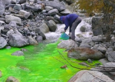 Traçage Valais Hydrogéologie