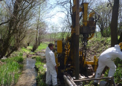 Site contaminé situé à proximité de la verrerie de Romont